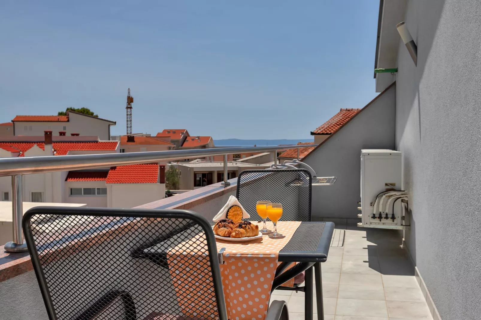 Apartments Villa Juric- Studio Apartment (Žuti 3)-Terrace balcony