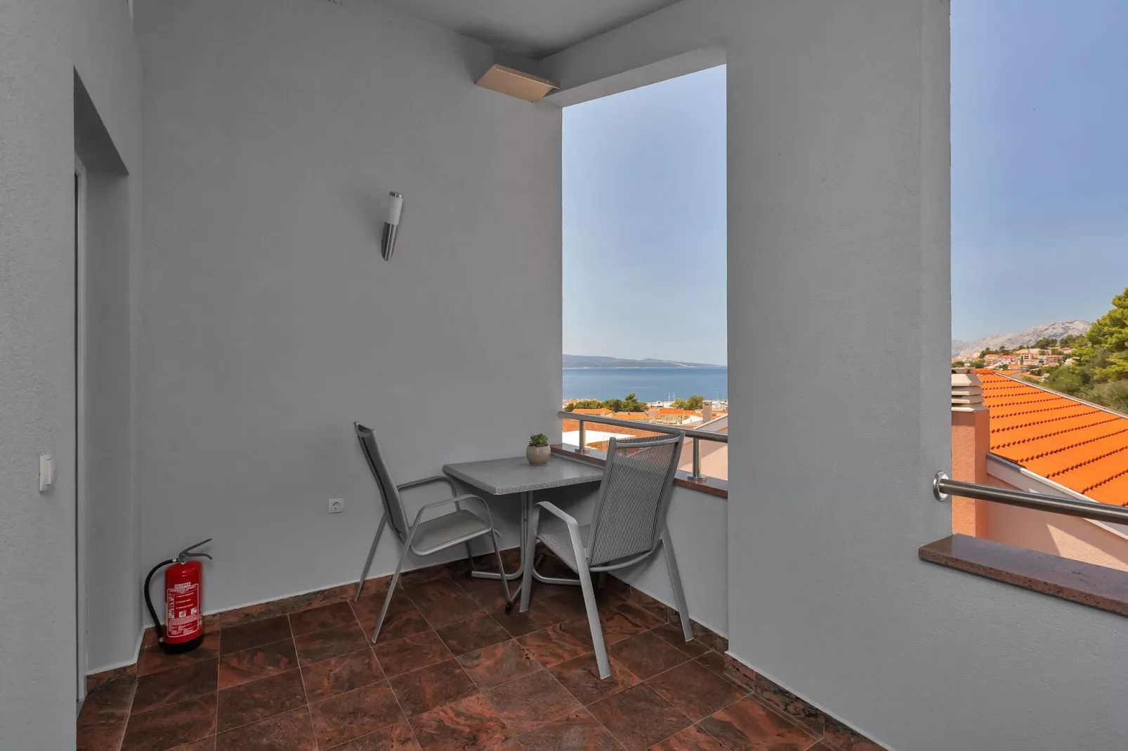 Apartments Villa Juric- Studio Apartment (Žuti 3)-Terrace balcony
