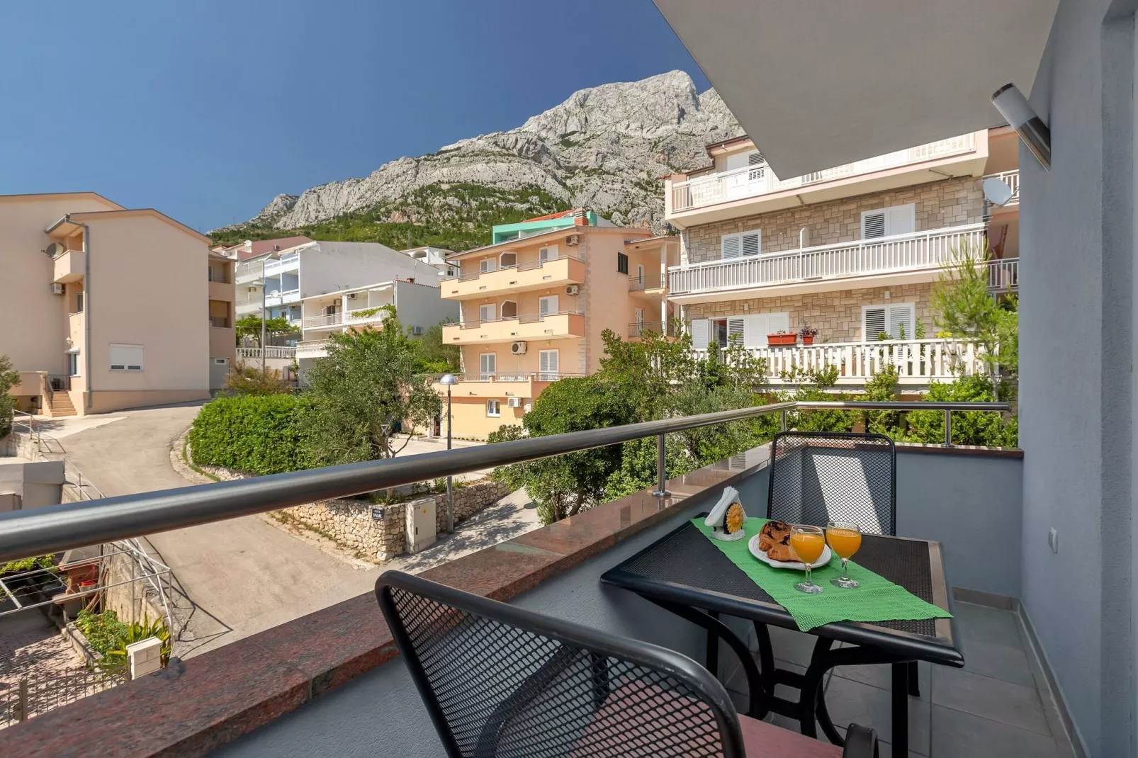 Apartments Villa Juric - One Bedroom Apartment with Balcony 5-Terrace balcony