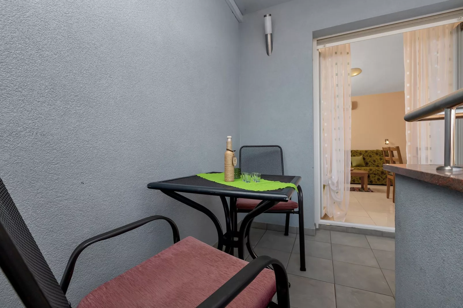 Apartments Villa Juric - One Bedroom Apartment with Balcony 7-Terrace balcony