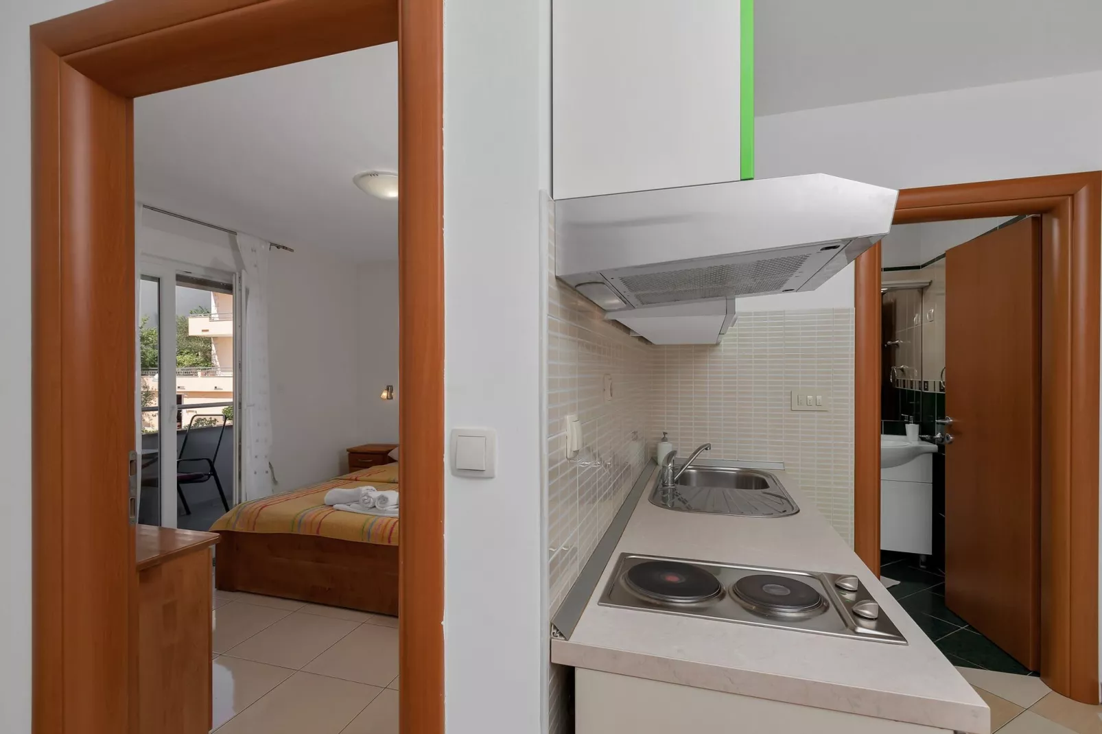 Apartments Villa Juric -  One Bedroom Apartment with Balcony 8-Cuisine