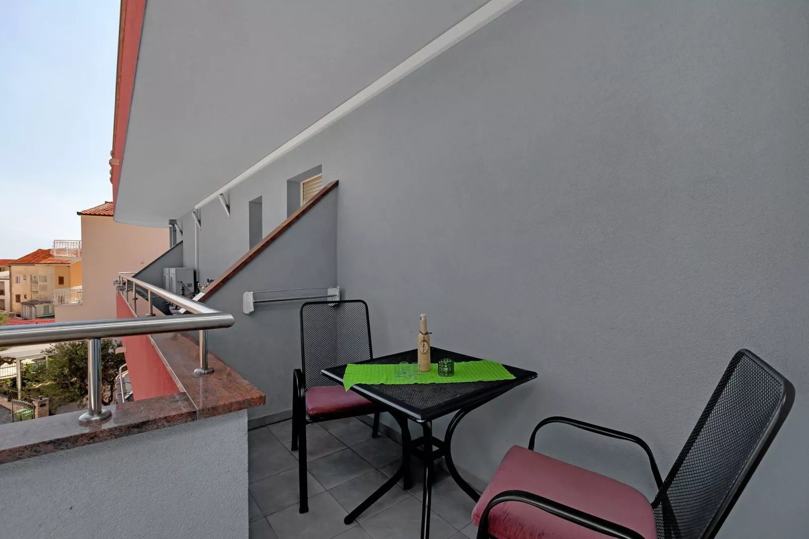 Apartments Villa Juric -  One Bedroom Apartment with Balcony 8-Balcon-terrasse