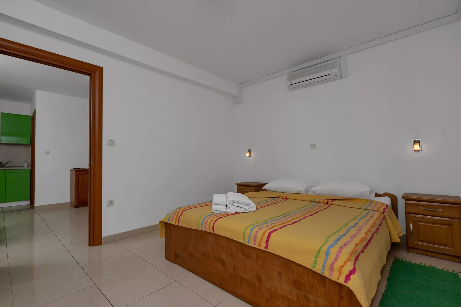 Apartments Villa Juric - One Bedroom Apartment (Zeleni 4)-Chambre