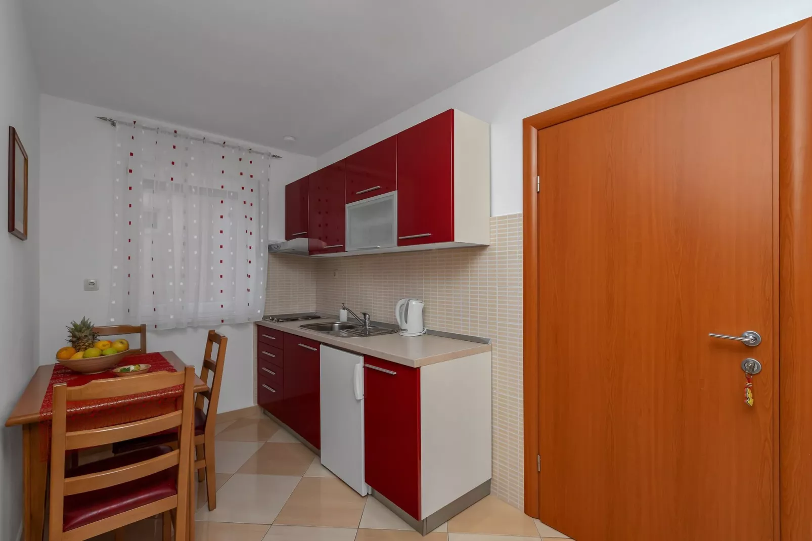 Apartments Villa Juric -  One-Bedroom Apartment (Crveni 1)-Küche