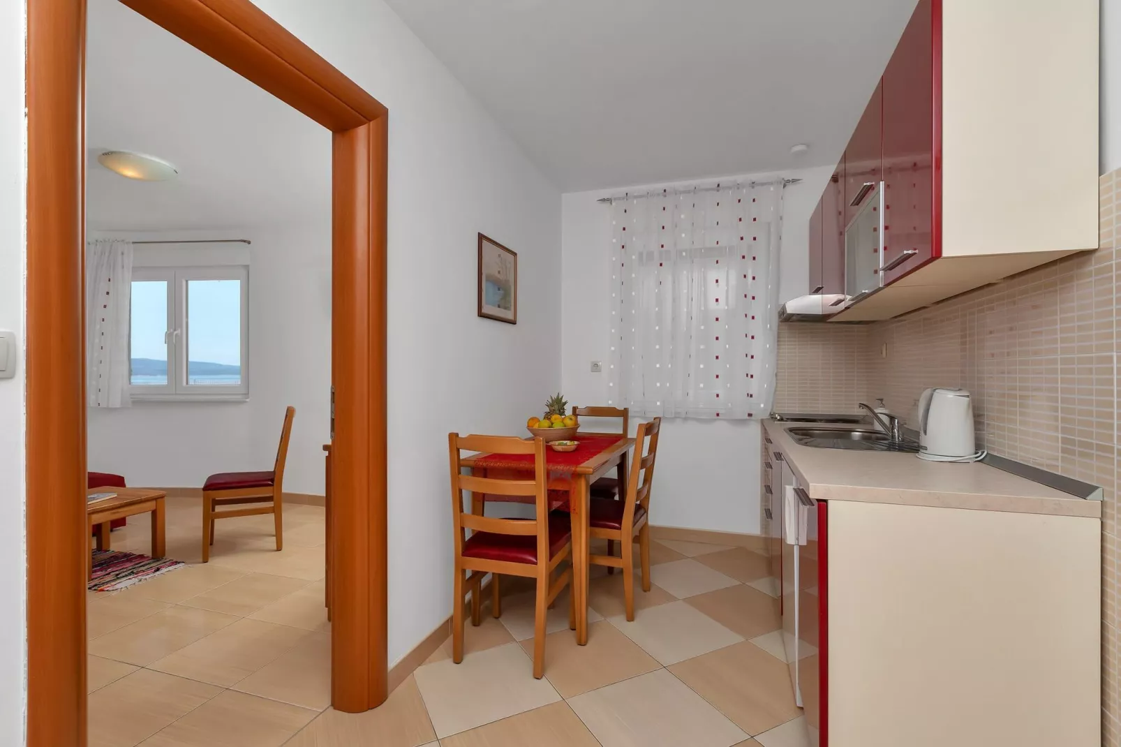 Apartments Villa Juric -  One-Bedroom Apartment (Crveni 1)-Küche