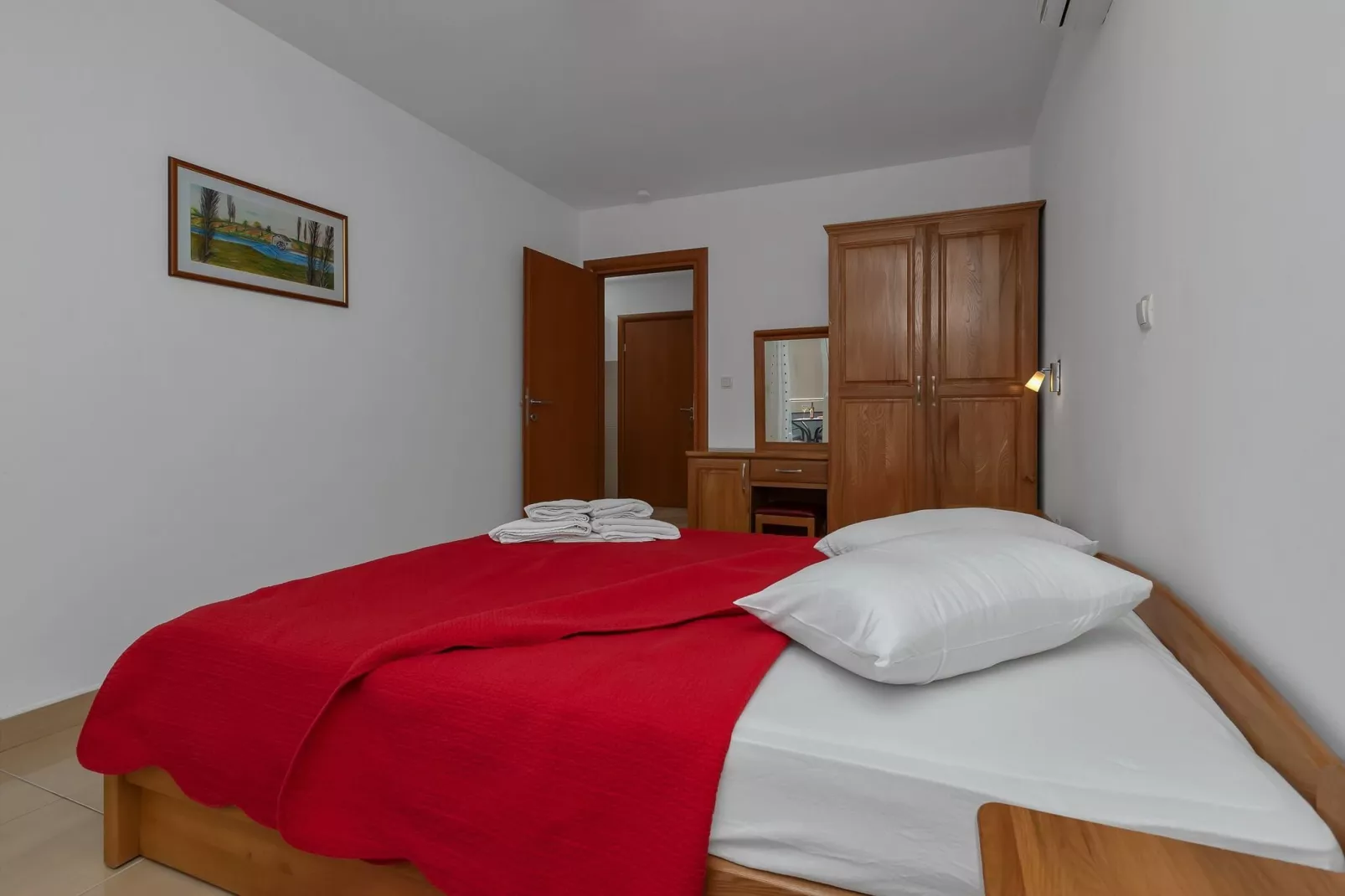 Apartments Villa Juric -  One-Bedroom Apartment (Crveni 1)-Schlafzimmer