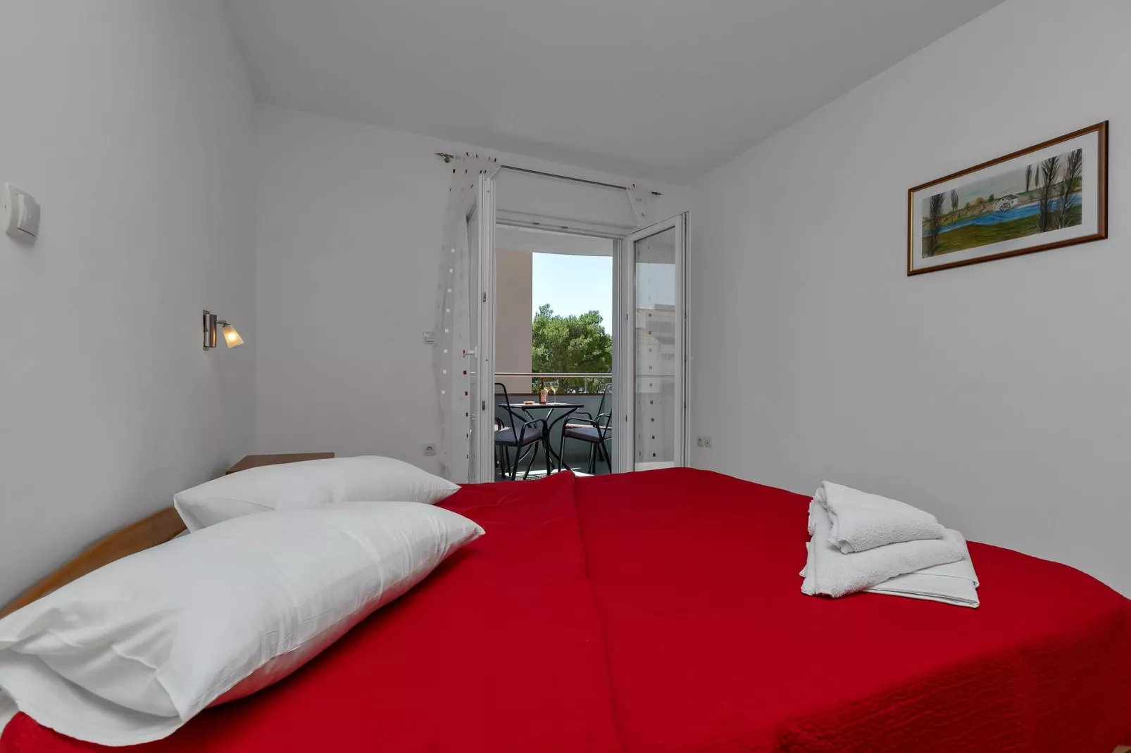 Apartments Villa Juric -  One-Bedroom Apartment (Crveni 1)-Schlafzimmer