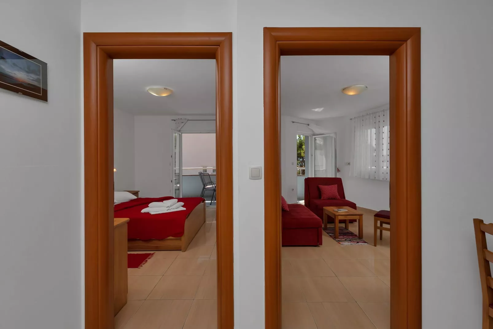 Apartments Villa Juric -  One-Bedroom Apartment (Crveni 1)-Innen