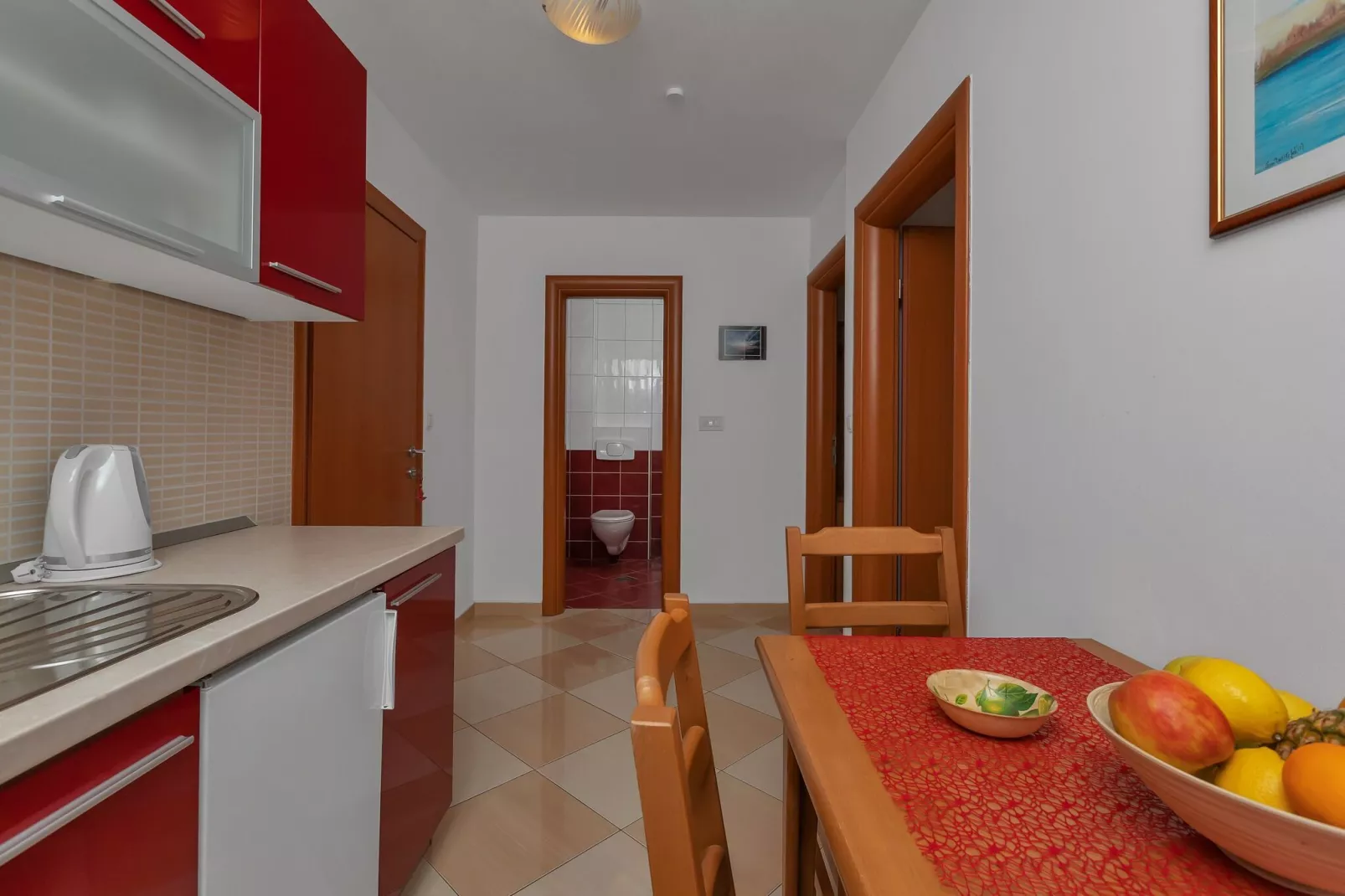 Apartments Villa Juric -One-Bedroom Apartment (Zeleni 3)-Cuisine