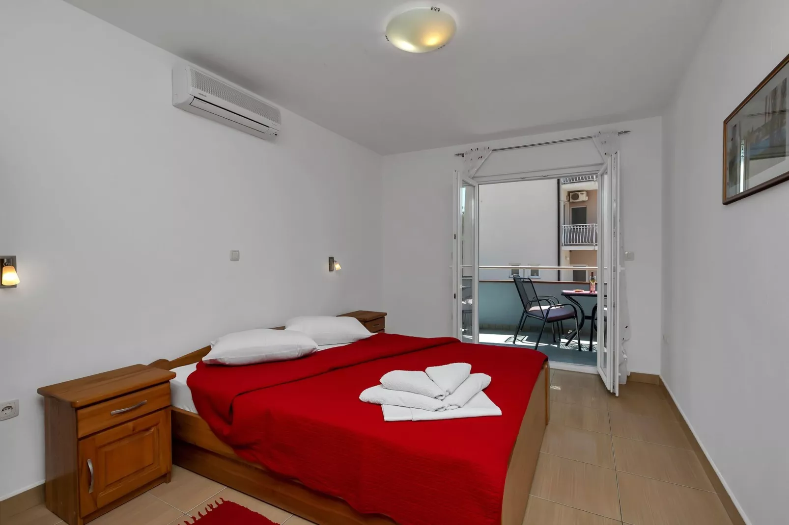 Apartments Villa Juric -One-Bedroom Apartment (Zeleni 3)-Chambre