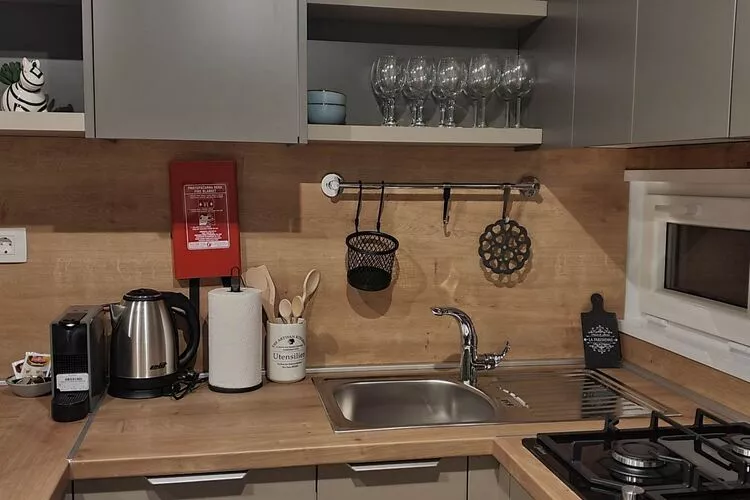 Mobile Homes Karlo & Dino -  Two Bedroom Mobile Home with Terrace - Dino-Kitchen