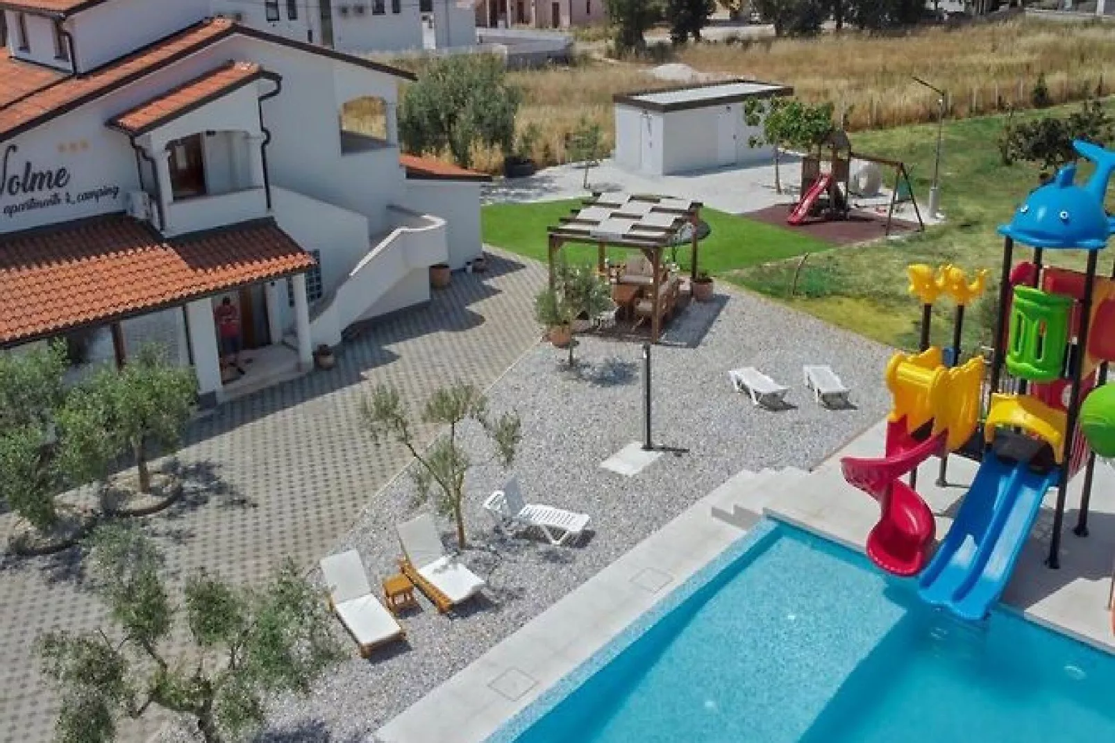 Mobile Homes Karlo & Dino -  Two Bedroom Mobile Home with Terrace - Dino-Pool
