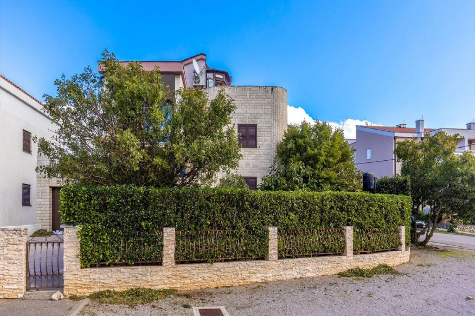 Apartments Ilija Njavro - Studio Apartment with Balcony (Apartment 1)-Outdoor