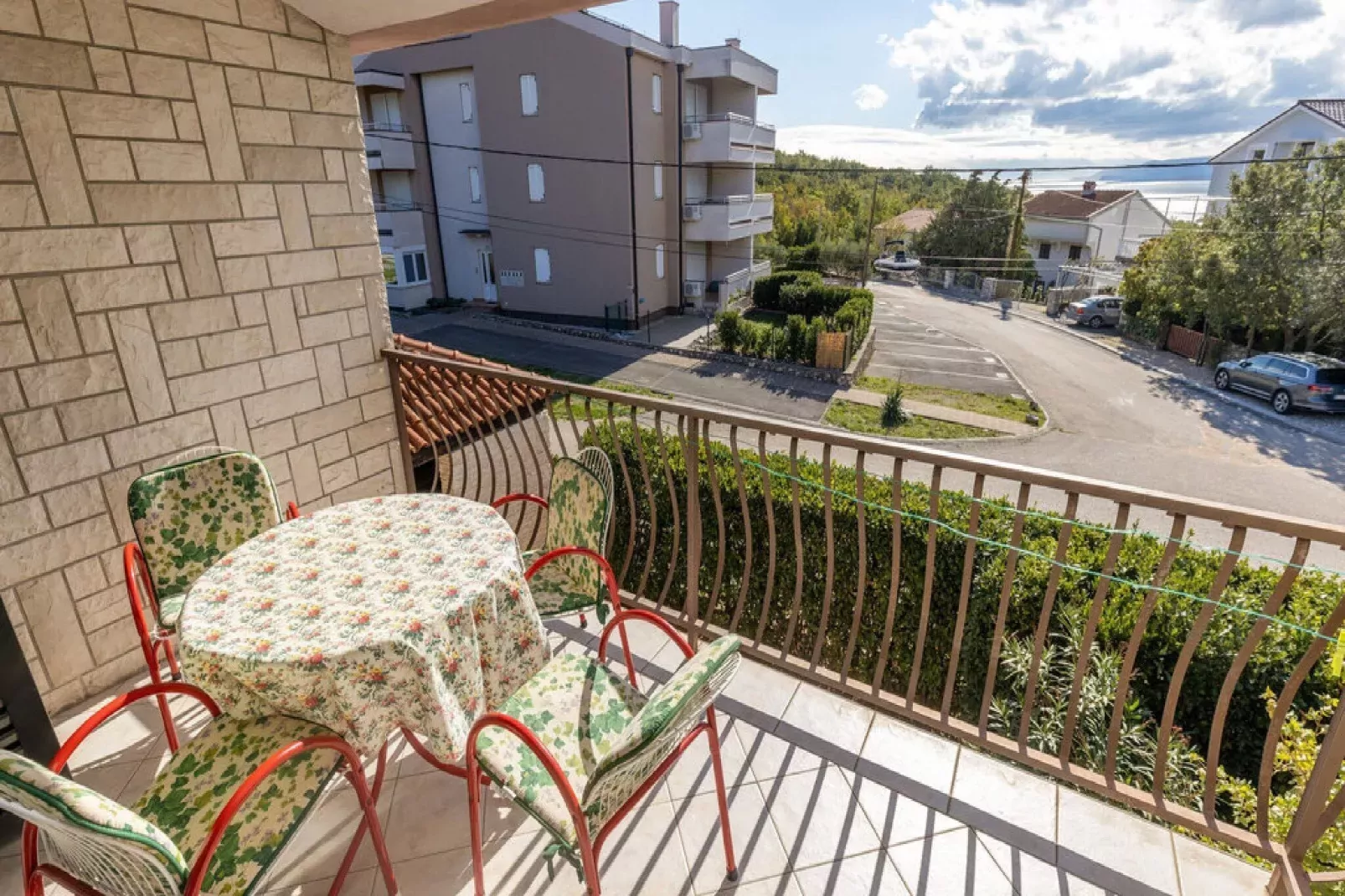 Apartments Ilija Njavro - Studio Apartment (Apartment 2)-Terrace balcony