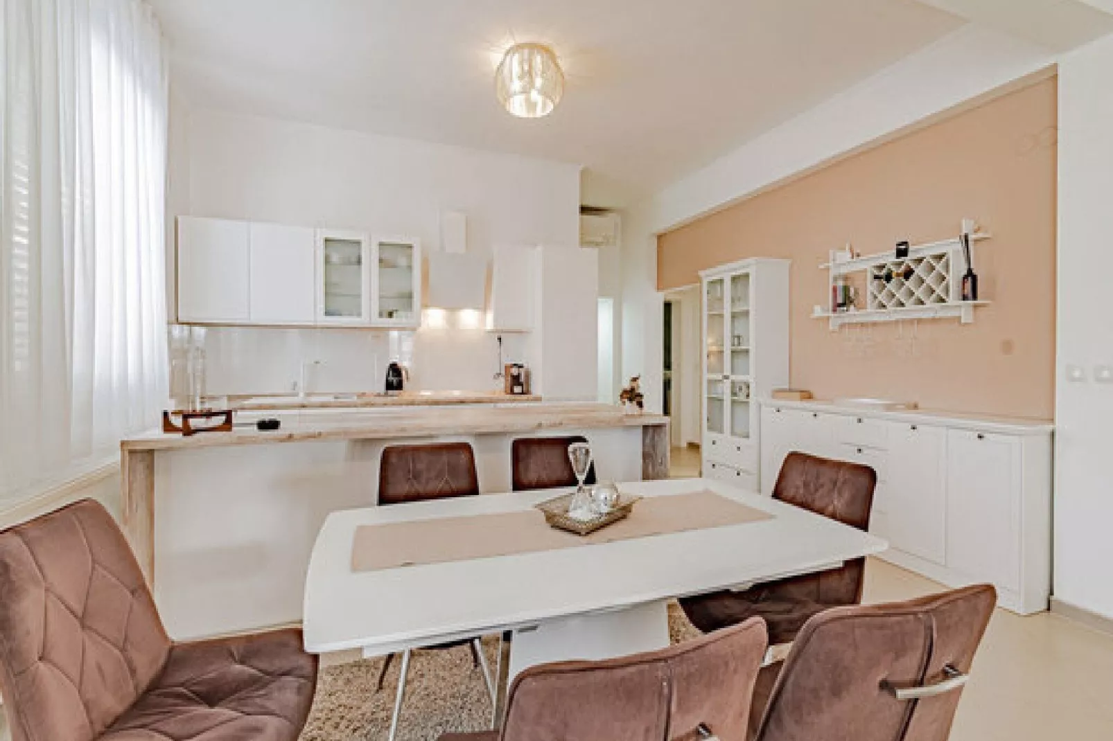 Villa Ponar - Two Bedroom Villa with Terrace and Swimming Pool-Salle à manger