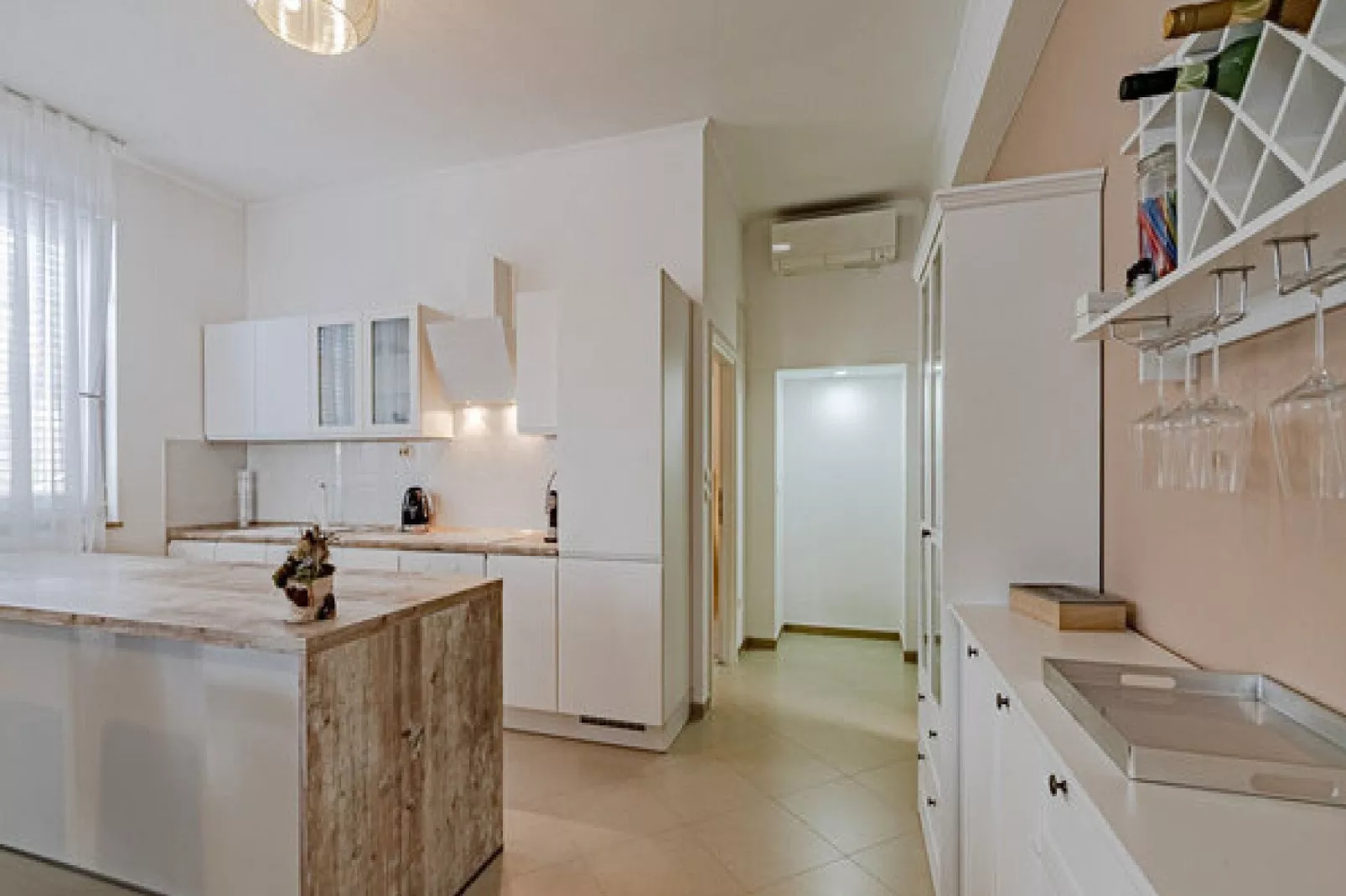 Villa Ponar - Two Bedroom Villa with Terrace and Swimming Pool-Cuisine