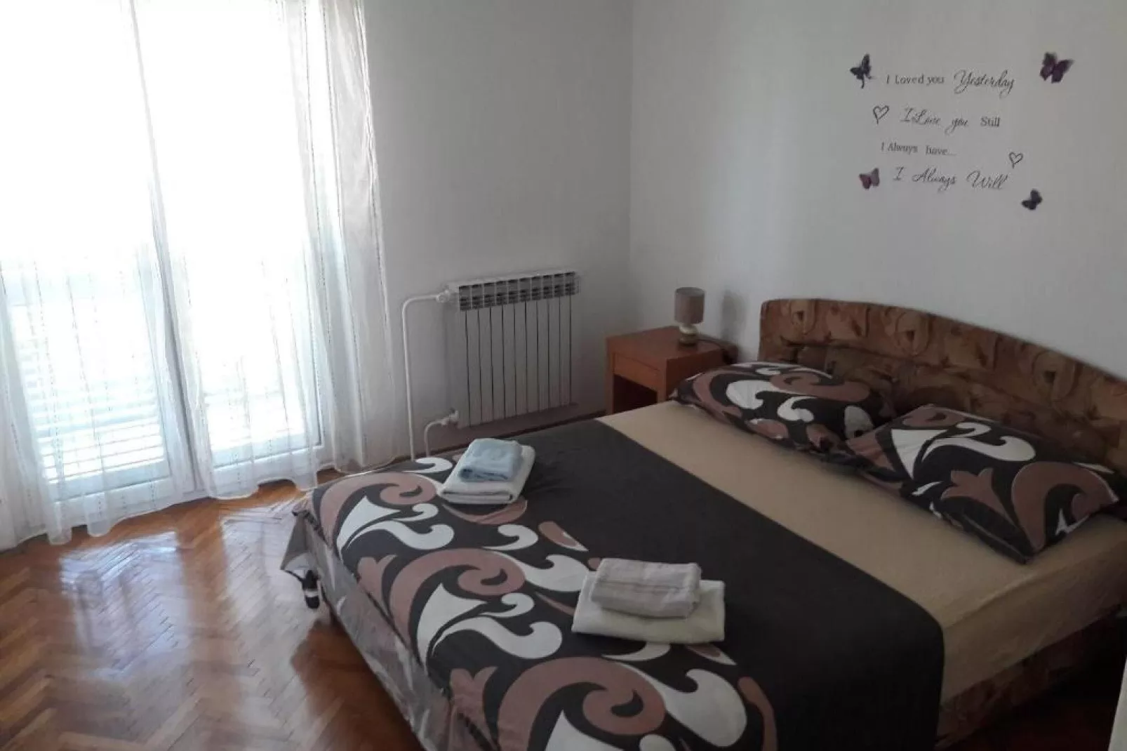 Apartments Amalia - Two Bedroom Apartment with Roofed Terrace (Amalia 2)-Schlafzimmer