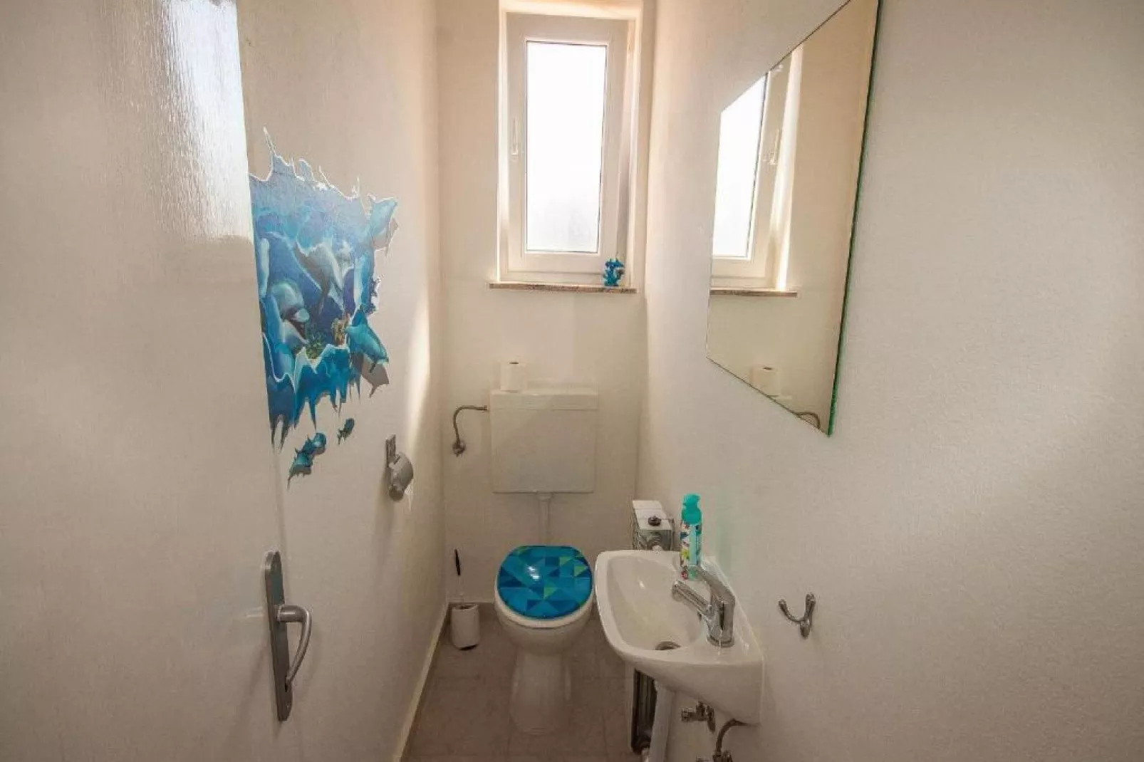 Apartments Amalia - Two Bedroom Apartment with Roofed Terrace (Amalia 2)-Badezimmer