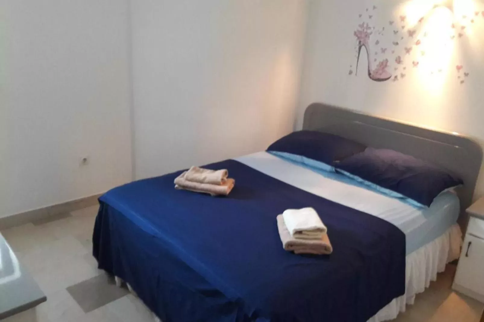 Apartments Kozino - One Bedroom Apartment with Terrace (Apartment 1)-Chambre