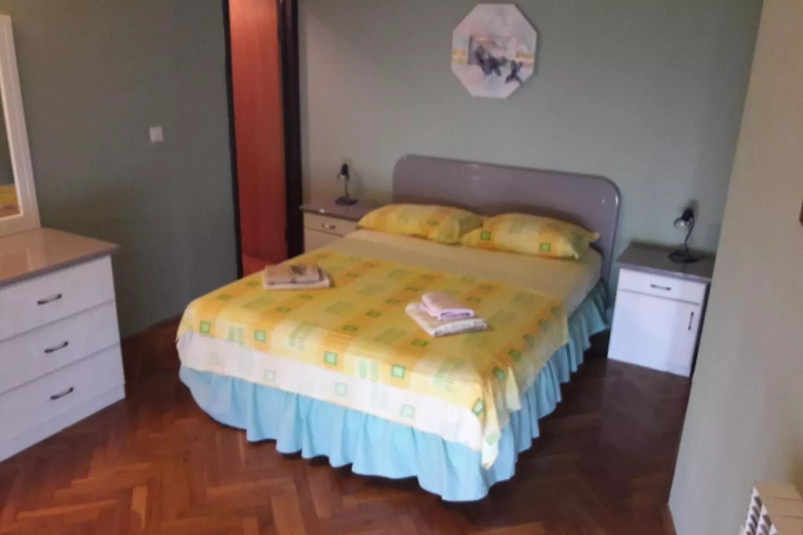 Apartments Kozino - Two Bedroom Apartment with Terrace (Apartment 2)-Schlafzimmer