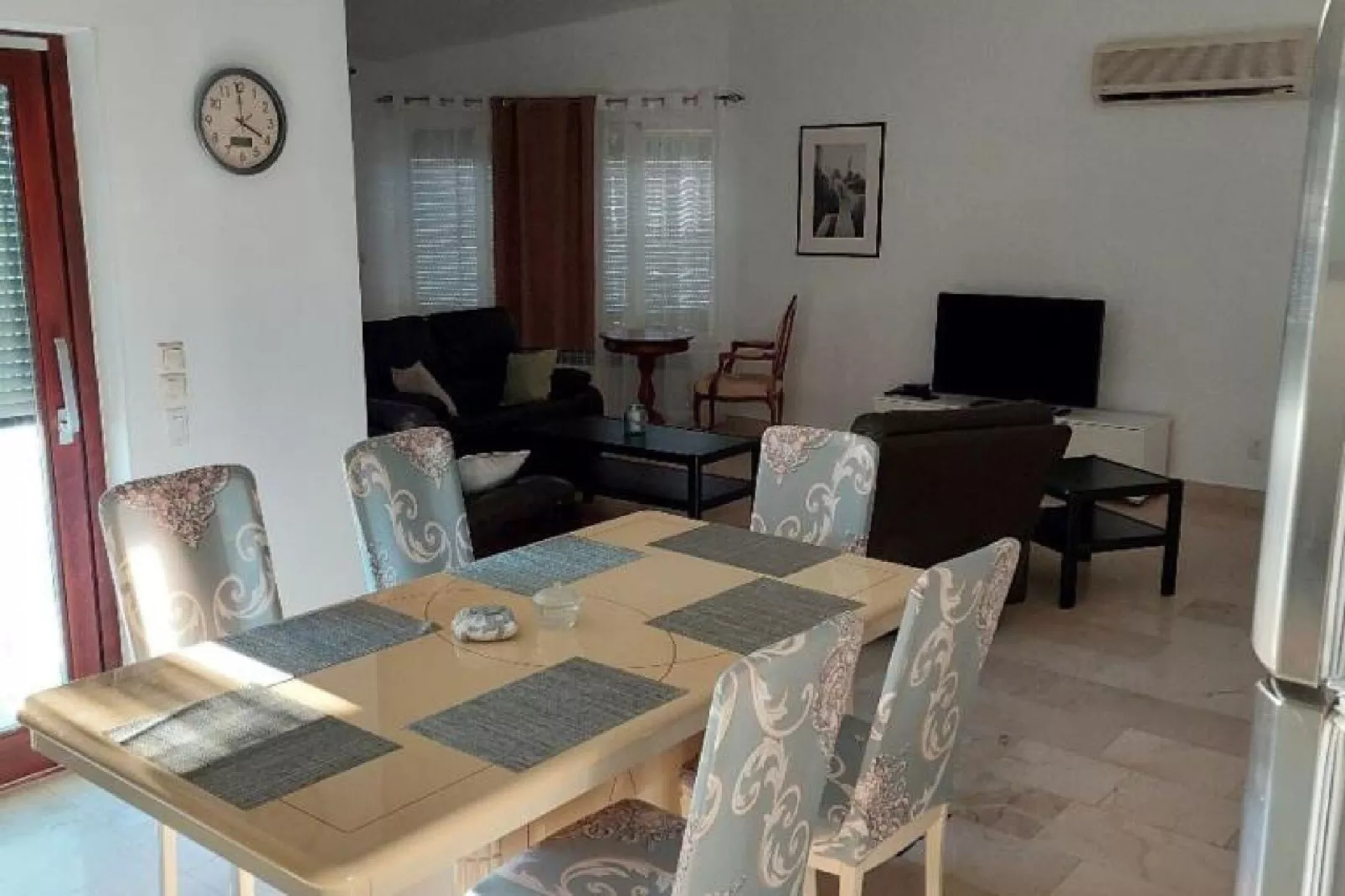 Apartments Kozino - Three Bedroom Apartment with Terrace and Sea View (Apartment 3)-Esszimmer