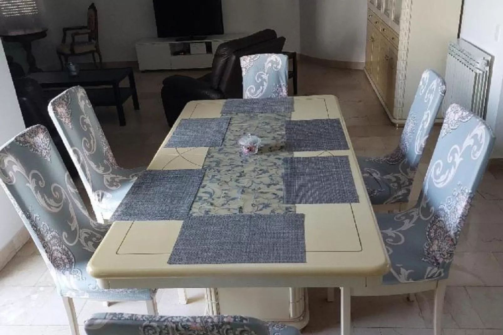 Apartments Kozino - Three Bedroom Apartment with Terrace and Sea View (Apartment 3)-Esszimmer