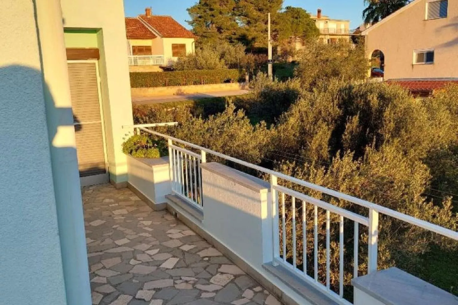 Apartments Kozino - Three Bedroom Apartment with Terrace and Sea View (Apartment 3)-Terrasse