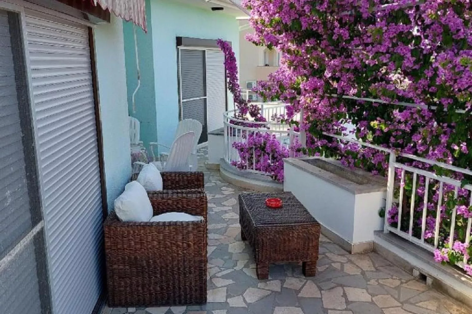 Apartments Kozino - Three Bedroom Apartment with Terrace and Sea View (Apartment 3)-Terrasse