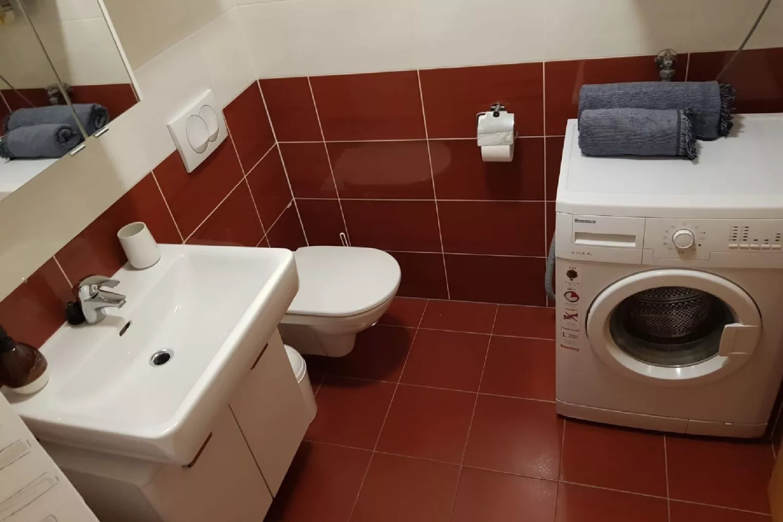 Apartment Aurelia Arena - One Bedroom Apartment-Bathroom