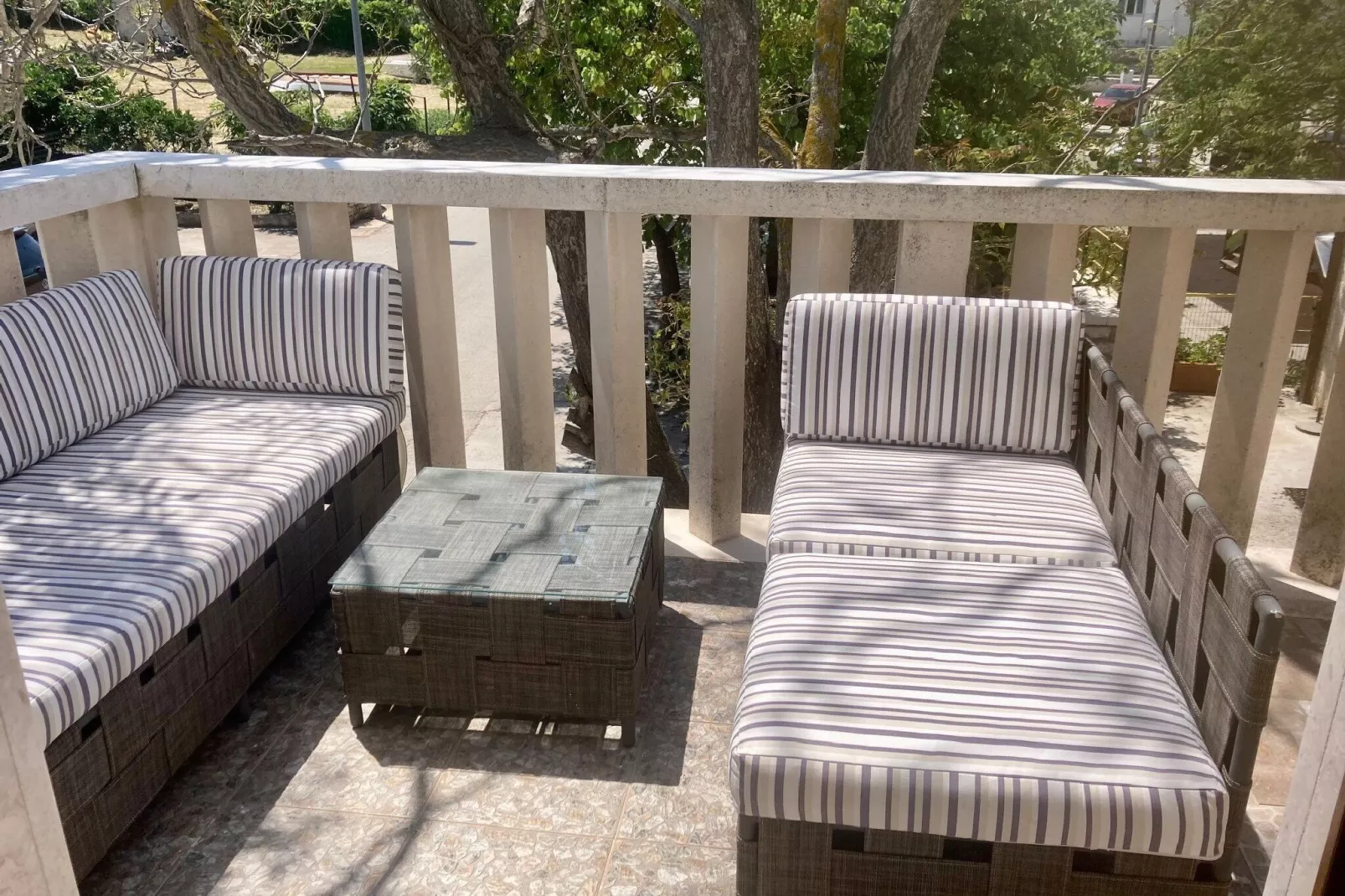 Apartment Villa Sunshine - Two Bedroom  Apartment with Terrace-Balcon-terrasse