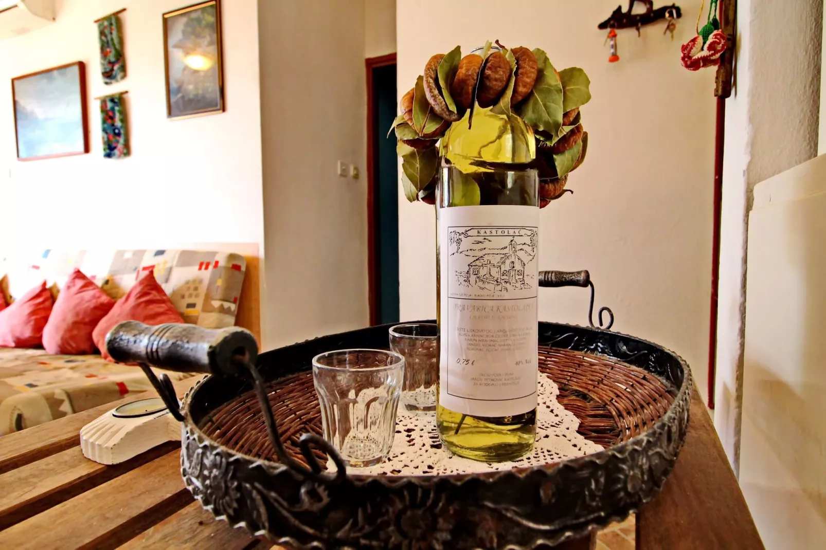 Apartments Sunset - Two Bedroom Apartment with Terrace and Sea View ( Gornji )-Salle à manger