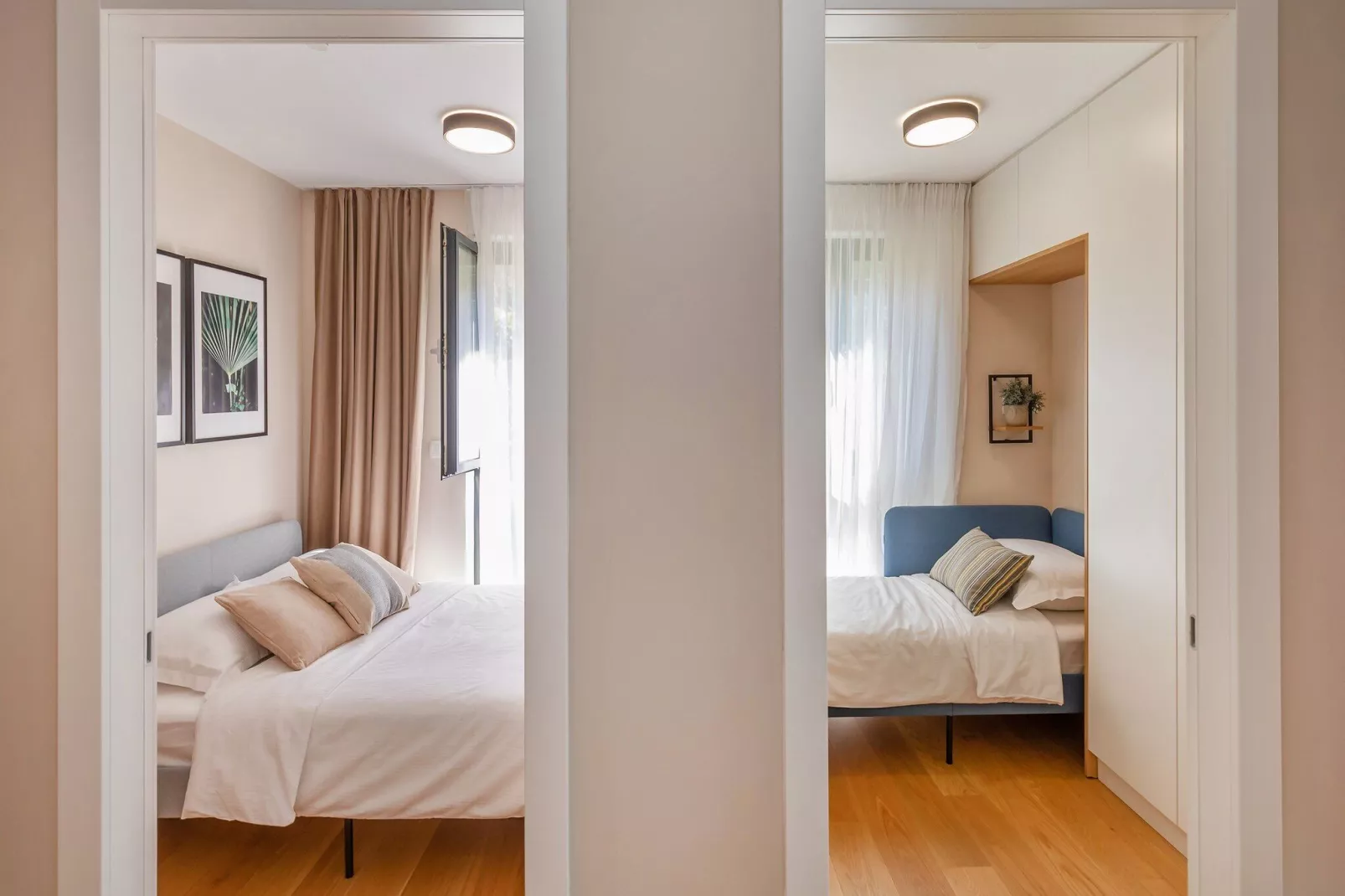 Apartment Floramye  - Three Bedroom Apartment with Balcony-Schlafzimmer