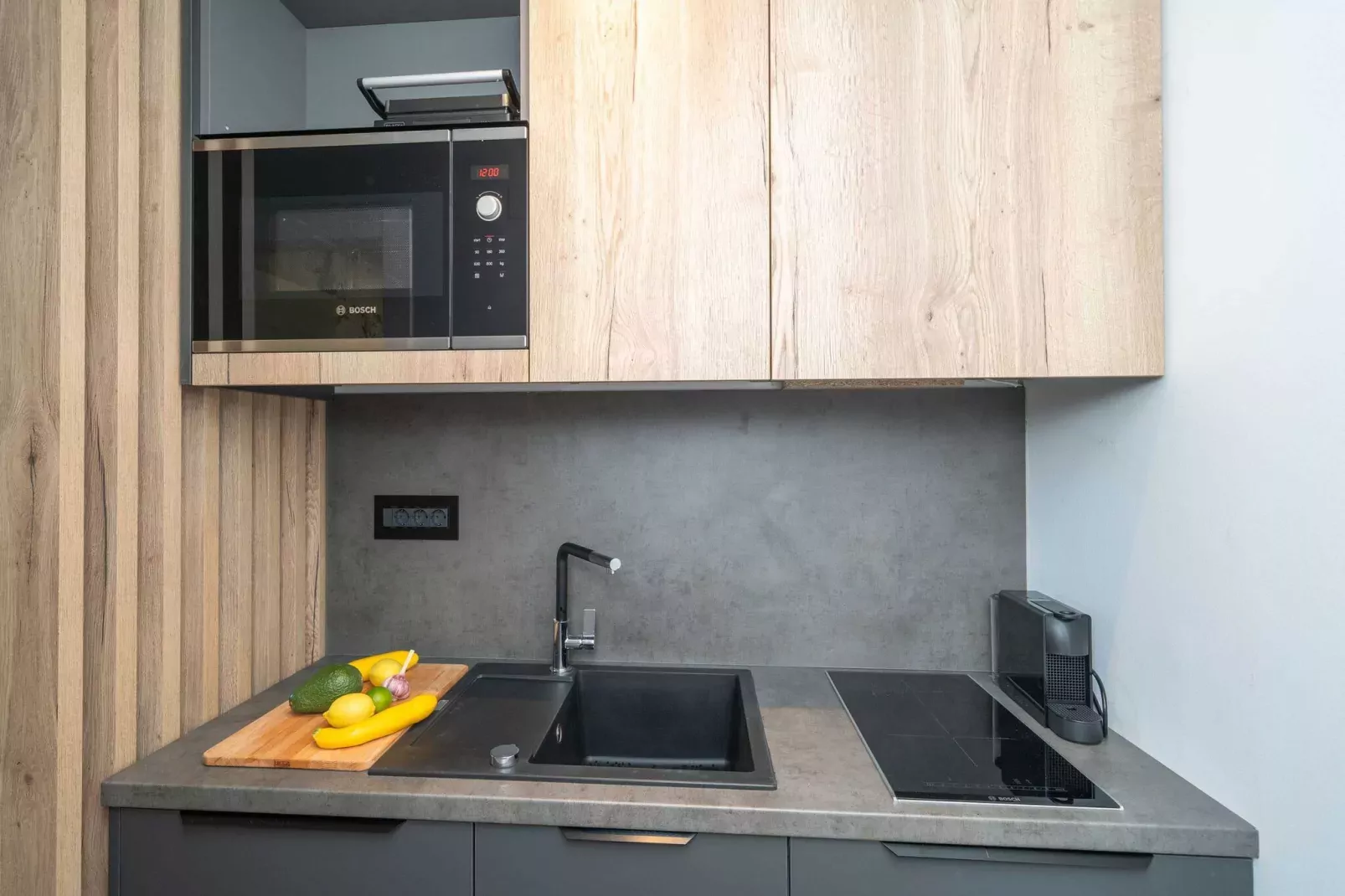 Apartments Villa Royale - Deluxe One Bedroom Apartment with Sea View - 2-Kitchen