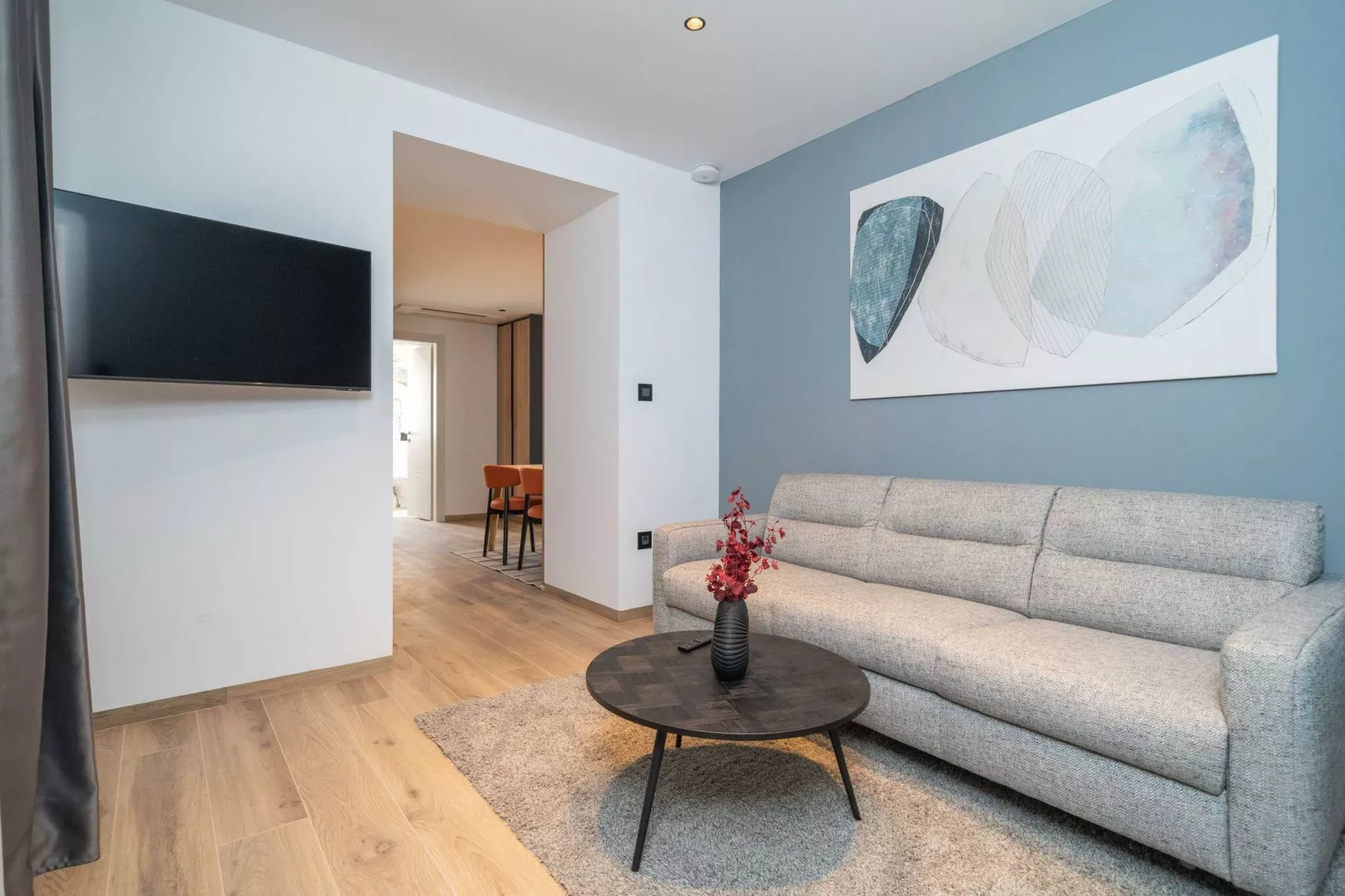 Apartments Villa Royale - Premium One Bedroom Apartment with Sea View - 3-Living room