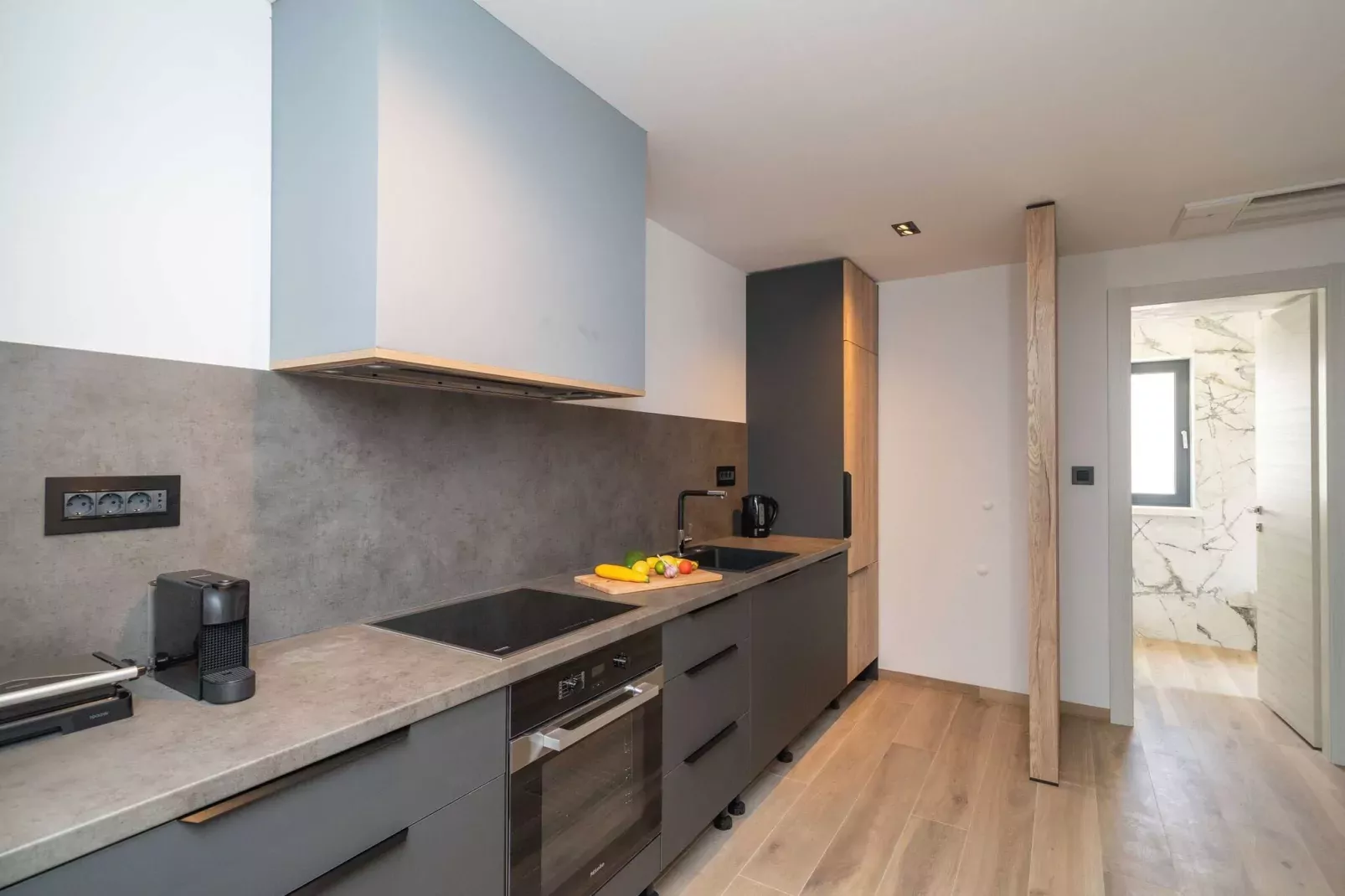 Apartments Villa Royale - Premium One Bedroom Apartment with Sea View - 3-Kitchen