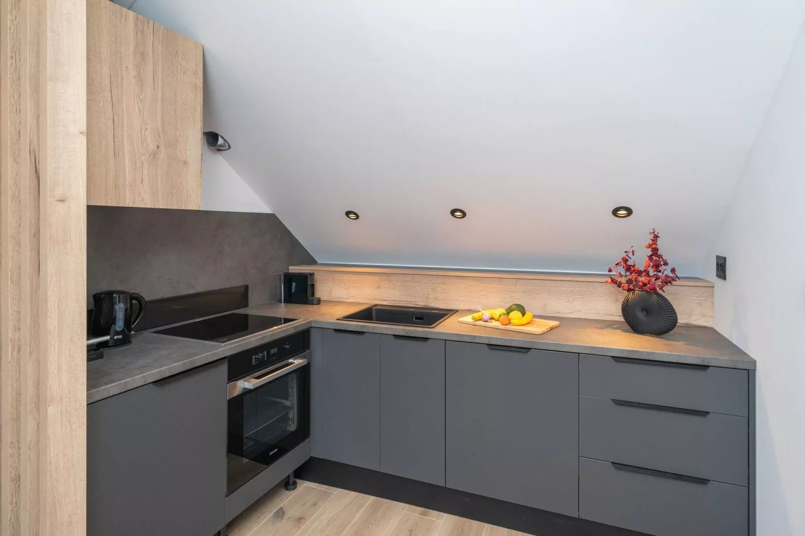 Apartments Villa Royale - One Bedroom Apartment with Sea View - 4-Kitchen