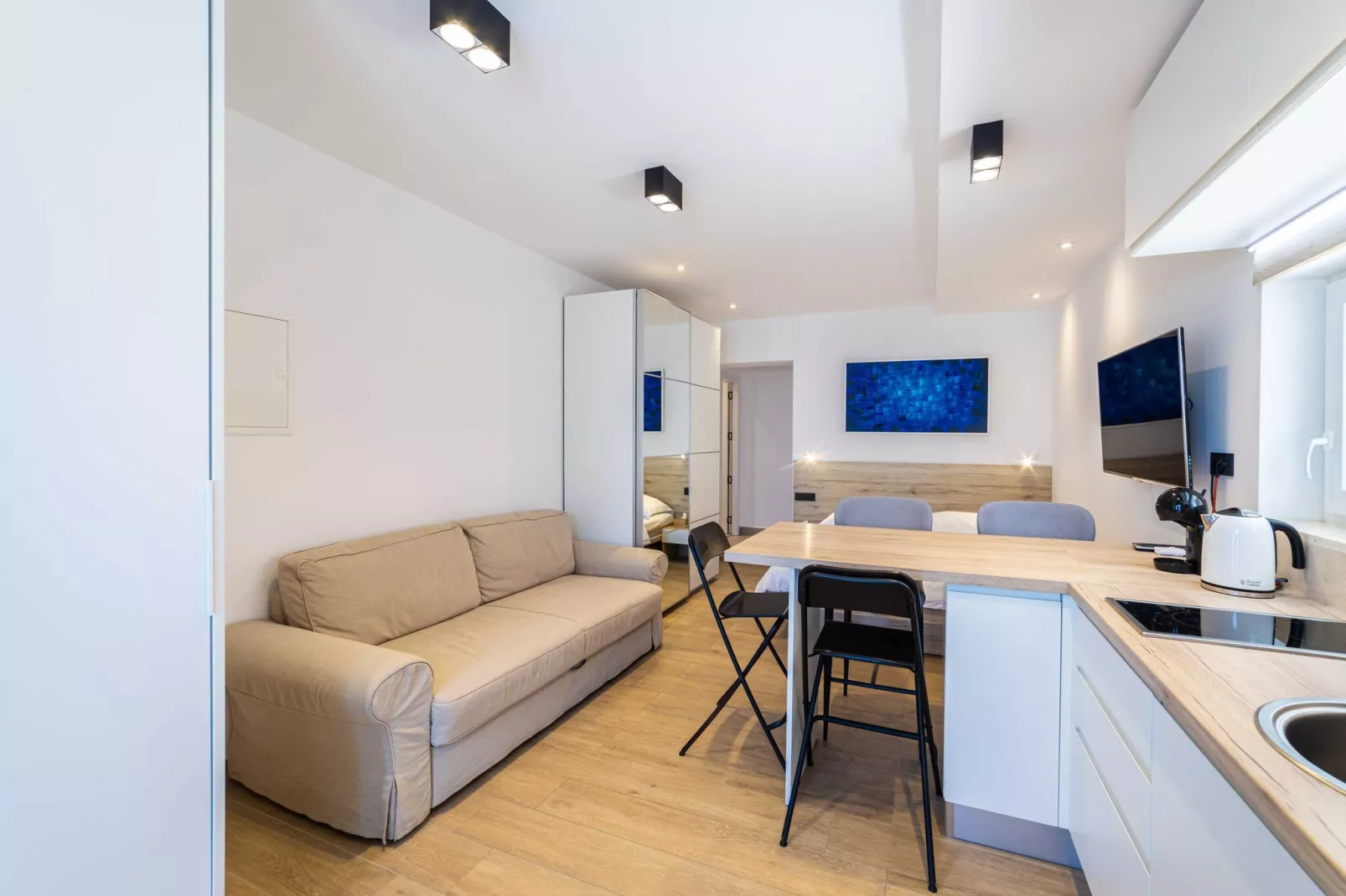 Apartments Ema -  Studio Apartment with Sea View ( Carpe Diem )-Living room