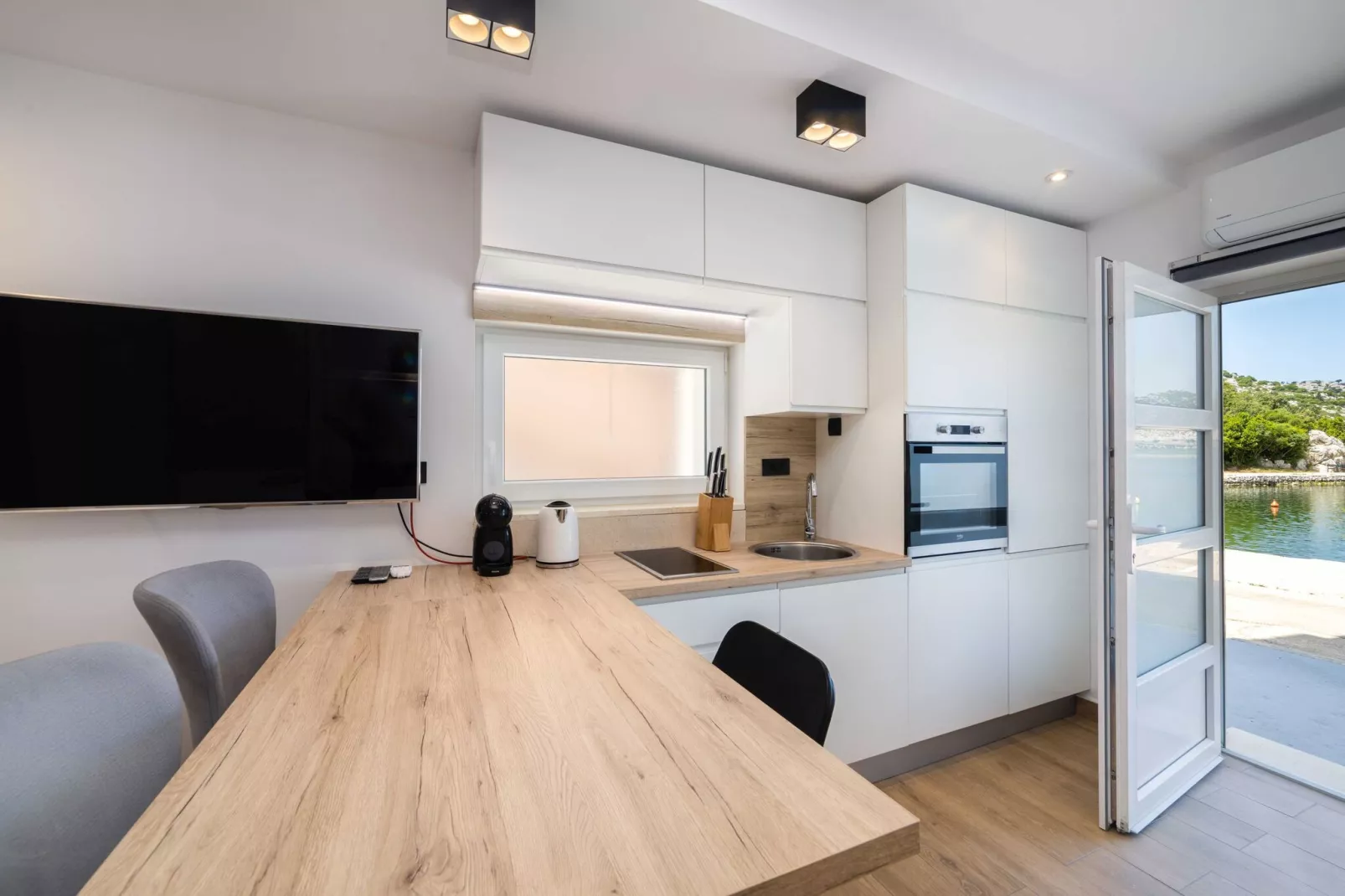 Apartments Ema -  Studio Apartment with Sea View ( Carpe Diem )-Kitchen