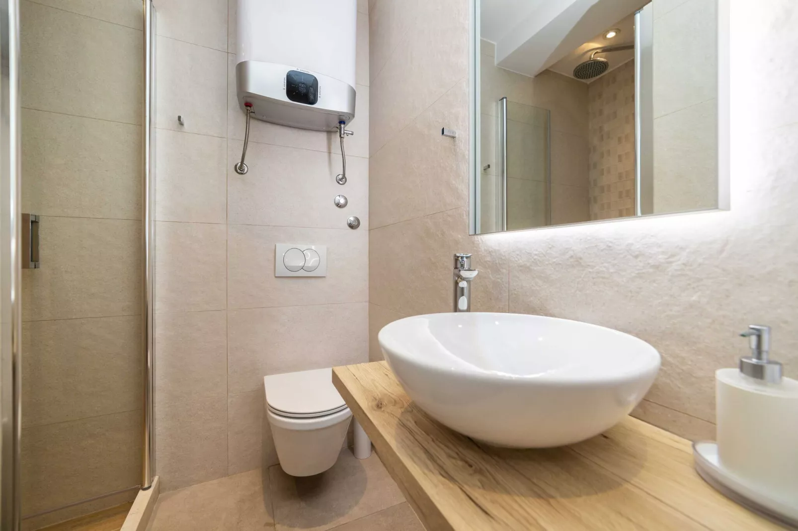 Apartments Ema -  Studio Apartment with Sea View ( Carpe Diem )-Bathroom