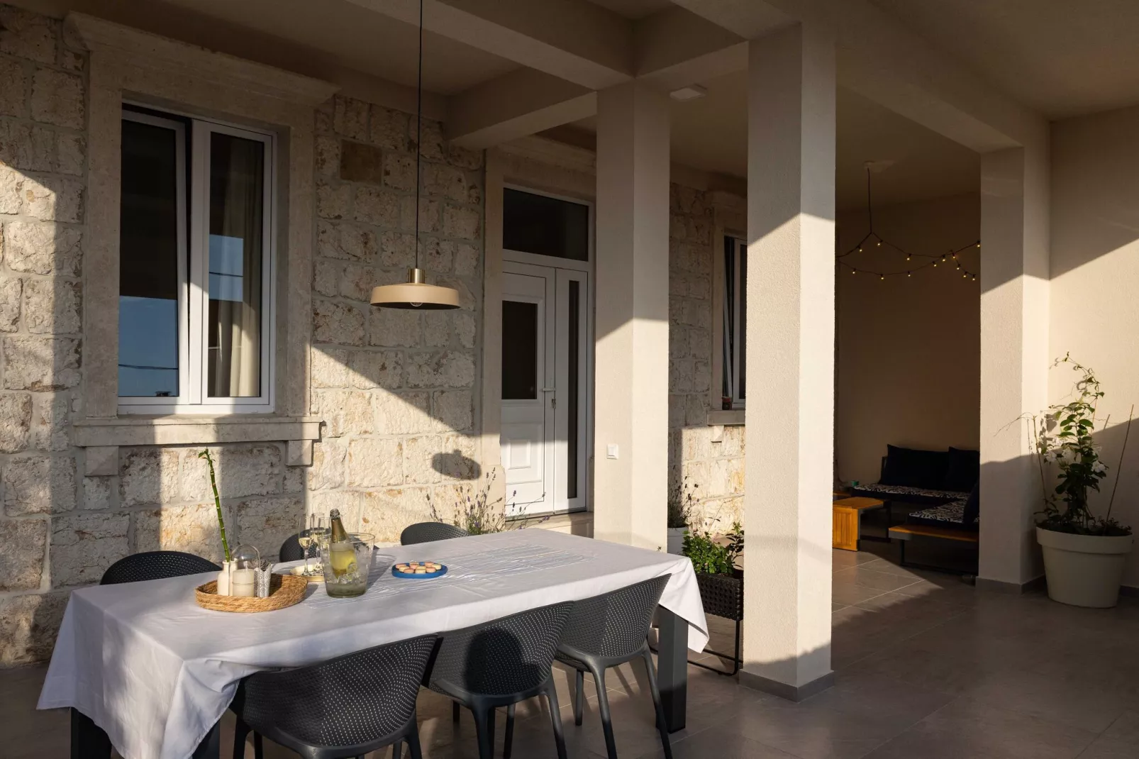 Apartments aMare - Three Bedroom Apartment with Terrace and Jacuzzi- 1-Terrace