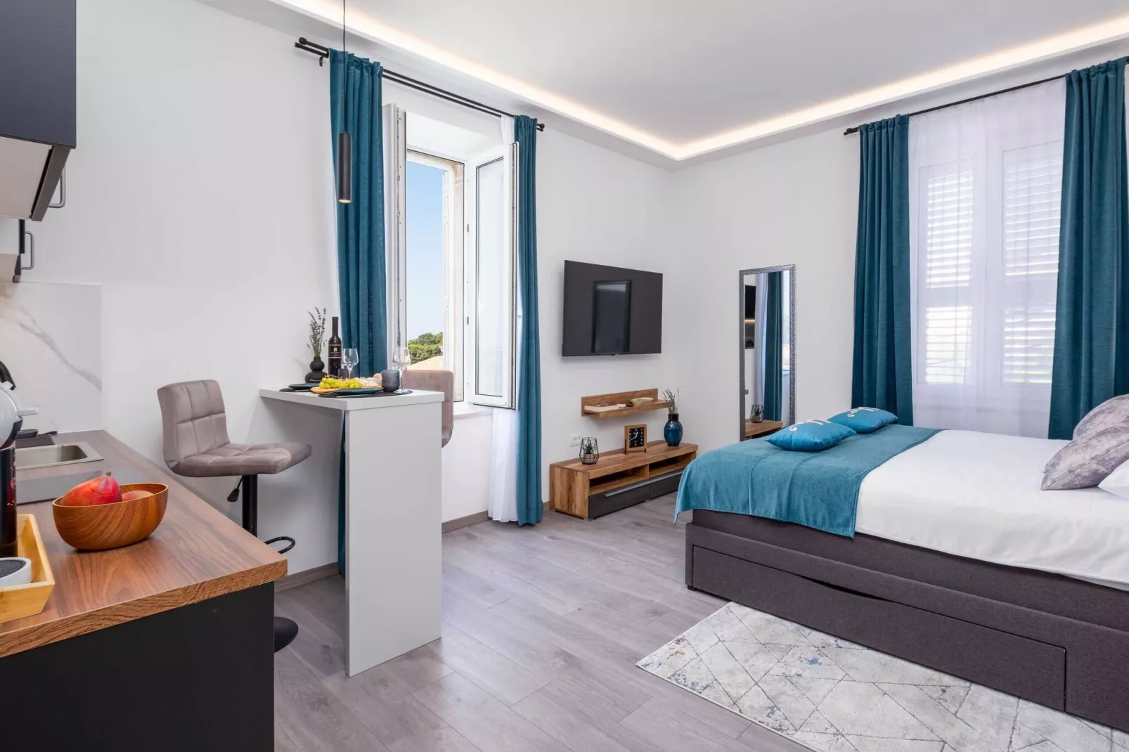 Dubrovnik Fantasy Apartments - Superior Studio with Sea and city view - 2-Schlafzimmer