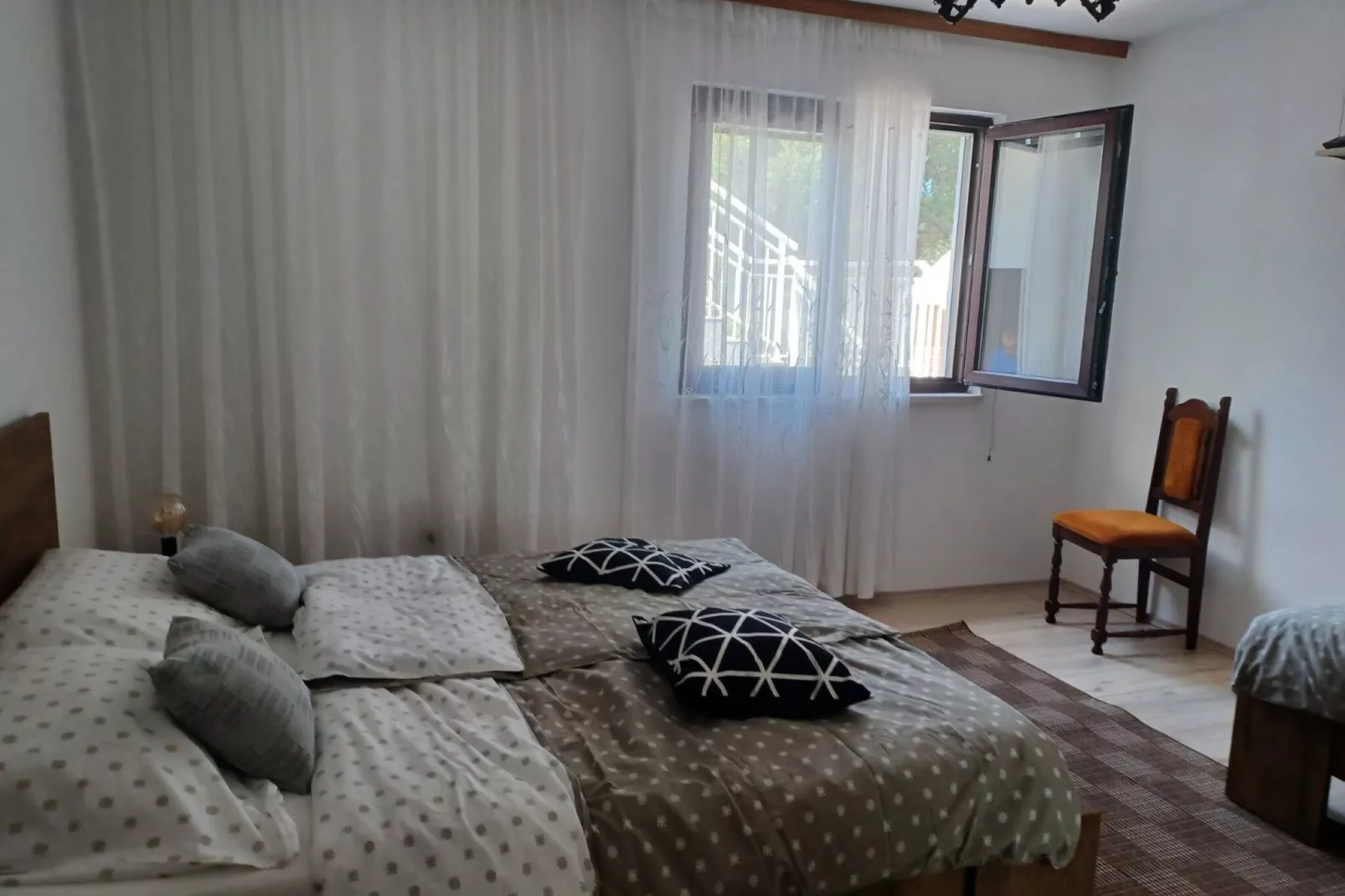 Studio Apartment Nikola - Two bedroom apartment with Terrace-Bedroom
