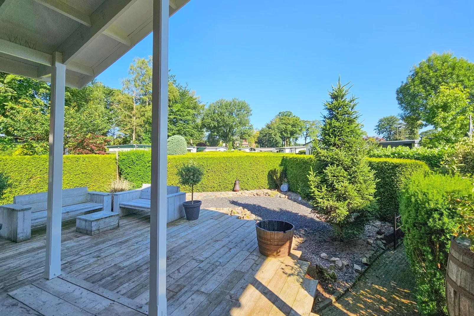 Chalet Kieftveen Voorthuizen II 4 pax -817-Terrace balcony