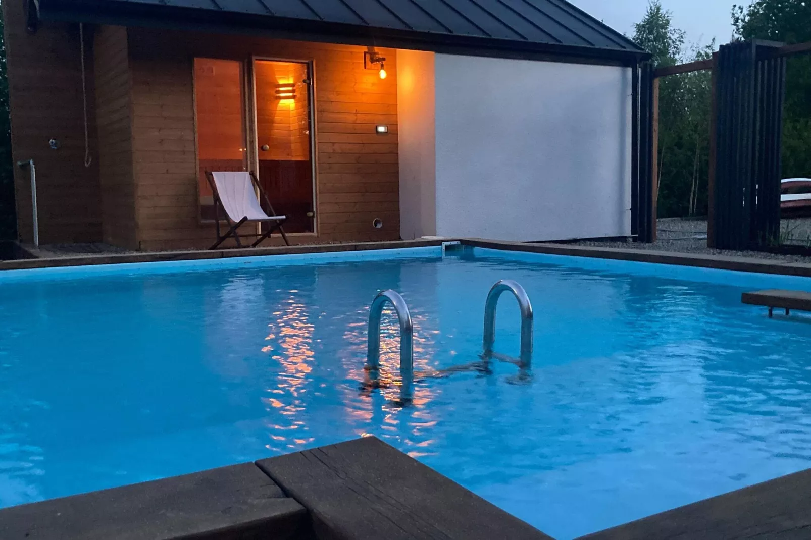 Dom wakacyjny z basenem w Swinoujsciu-Schwimmbad