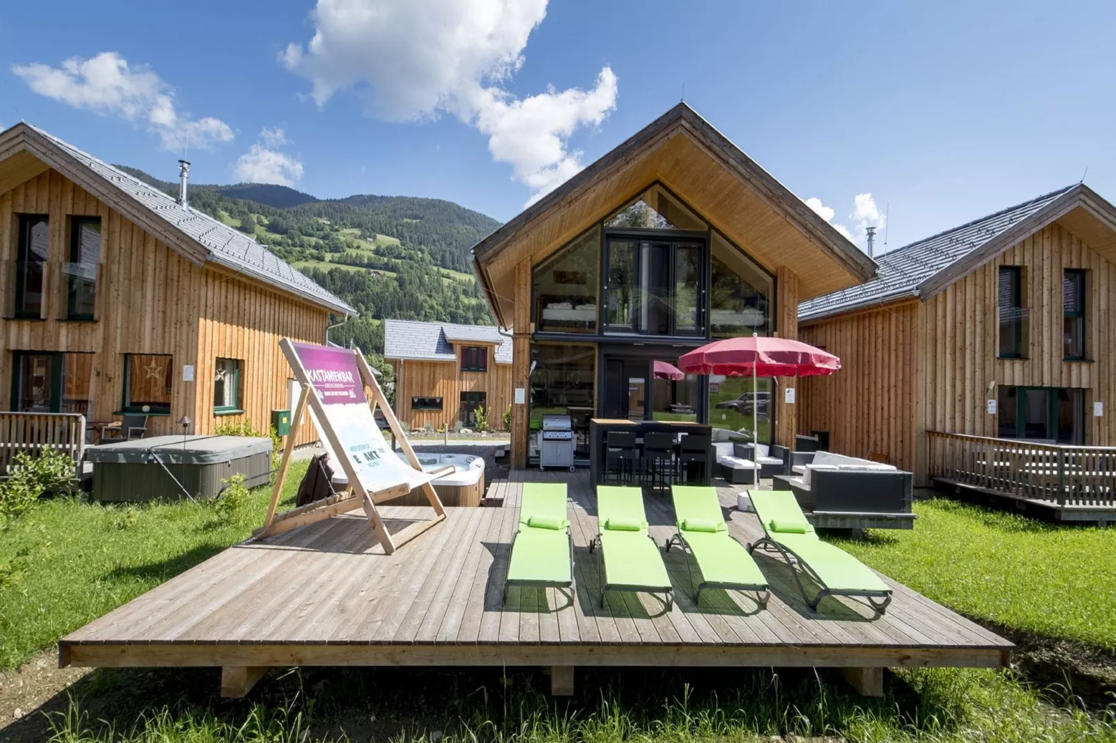 Kreischberg Chalets 2b-Gardens summer