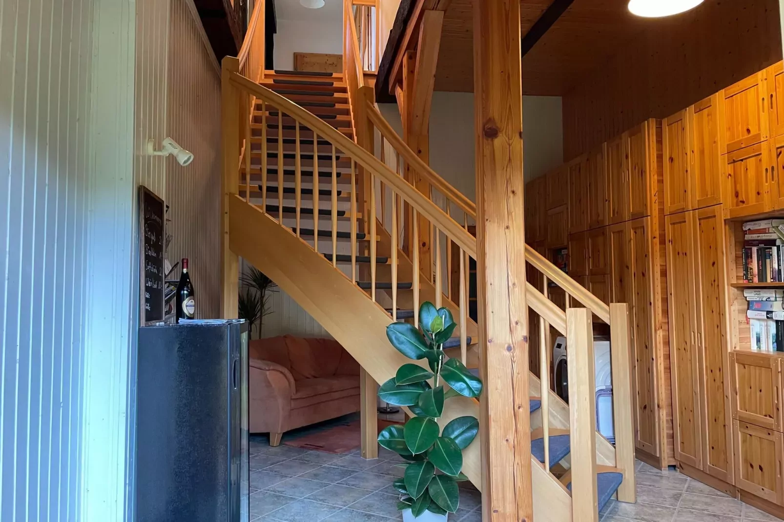 Schöne Wohnung im reetgedachten Bauernhaus-Palier