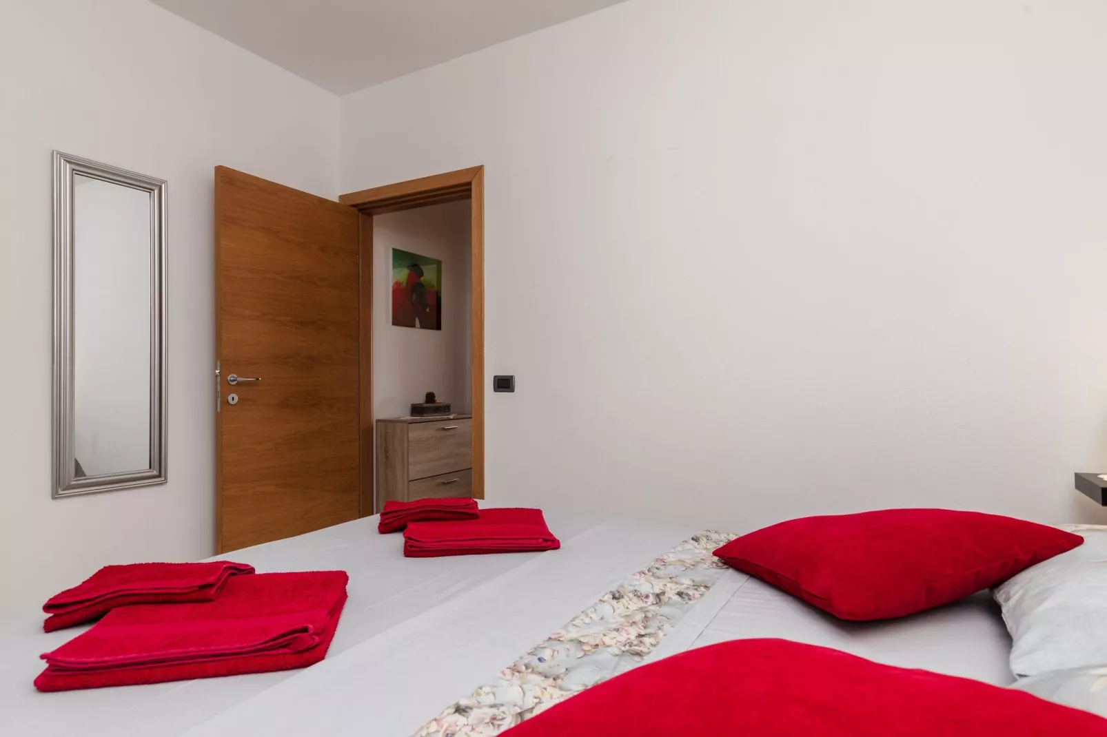 Stuck in the Moment Apartment - One Bedroom Apartment with Terrace and Sea View (A2+1)-Bedroom