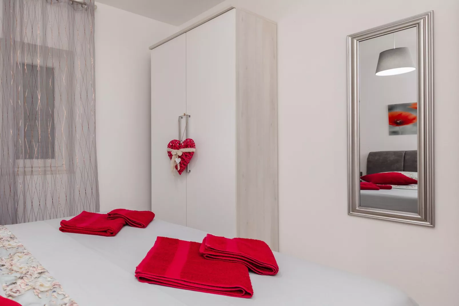 Stuck in the Moment Apartment - One Bedroom Apartment with Terrace and Sea View (A2+1)-Bedroom