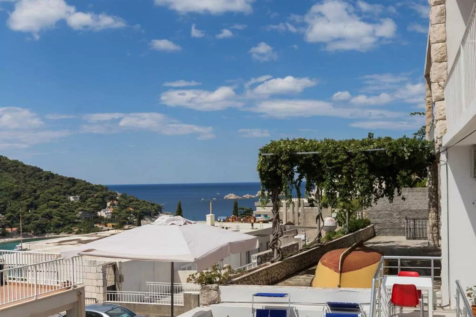 Stuck in the Moment Apartment - One Bedroom Apartment with Terrace and Sea View (A2+1)-Terrace