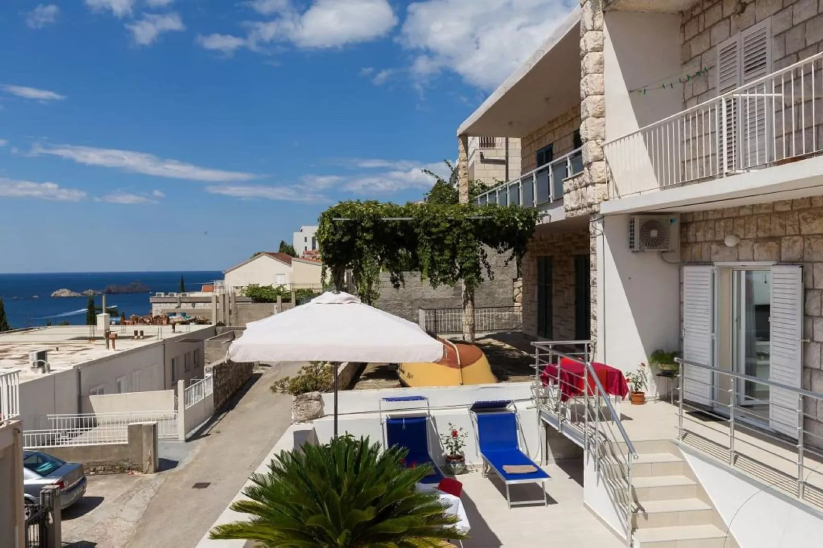 Stuck in the Moment Apartment - One Bedroom Apartment with Terrace and Sea View (A2+1)-Terrace